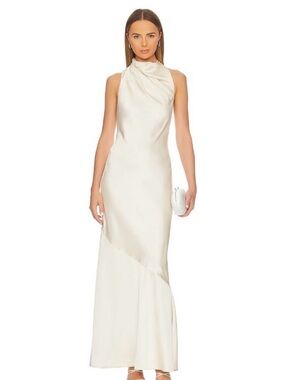 fitted lace wedding dress So Online AU Women's Olive Satin Off Shoulder Midi Dress, AU6 US2